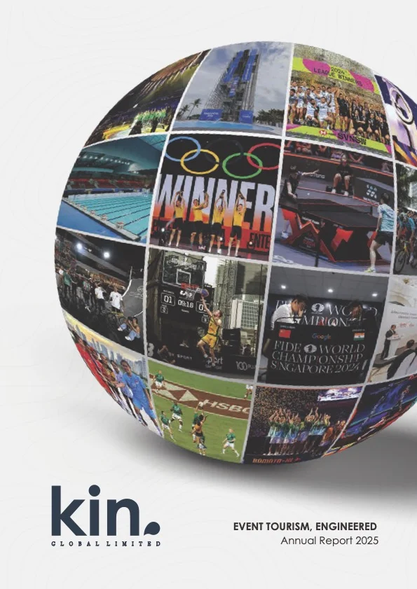 KIN Global Annual Report 2025 cover