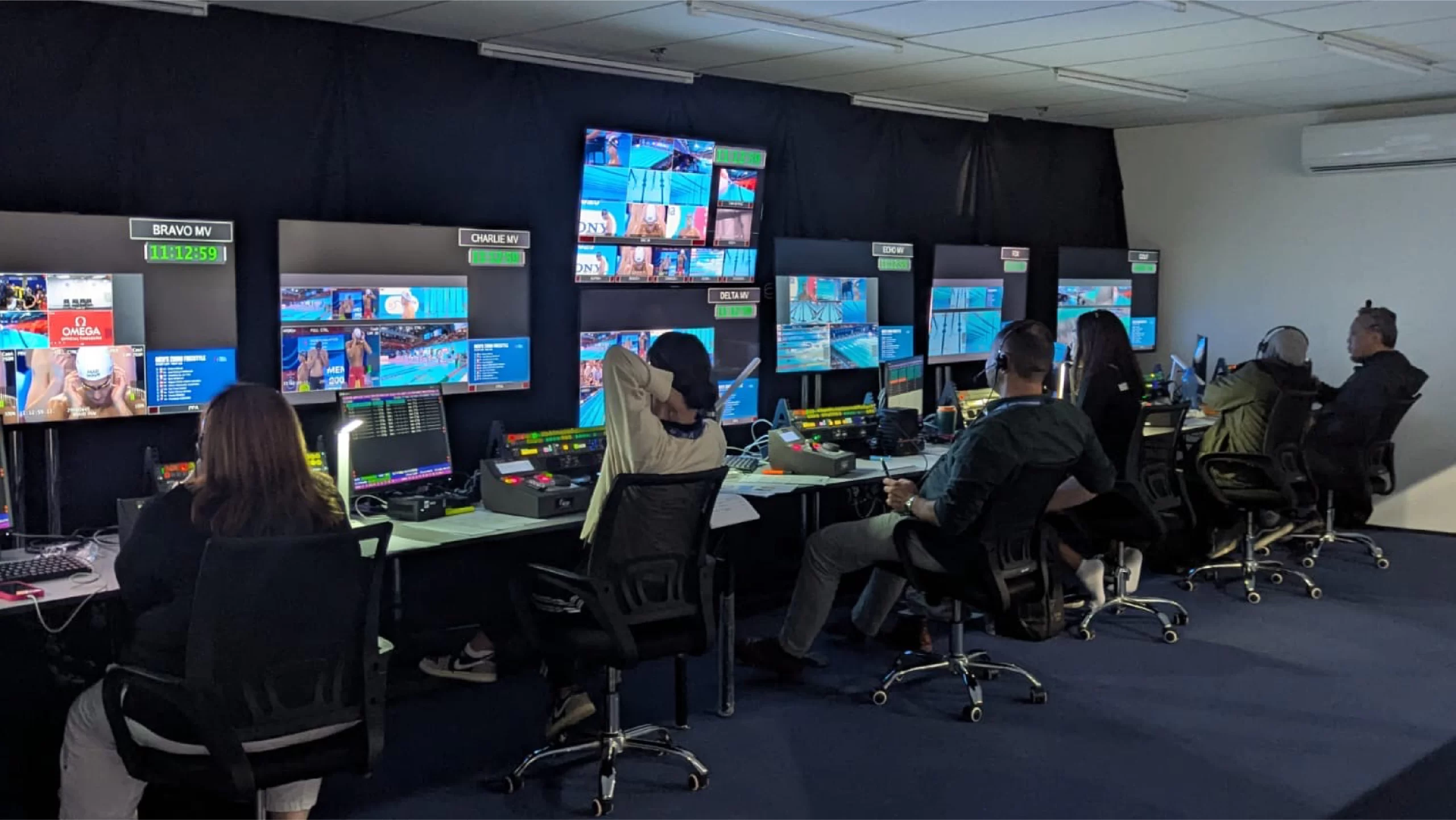 World Aquatics Championships 2025 Singapore international broadcast centre