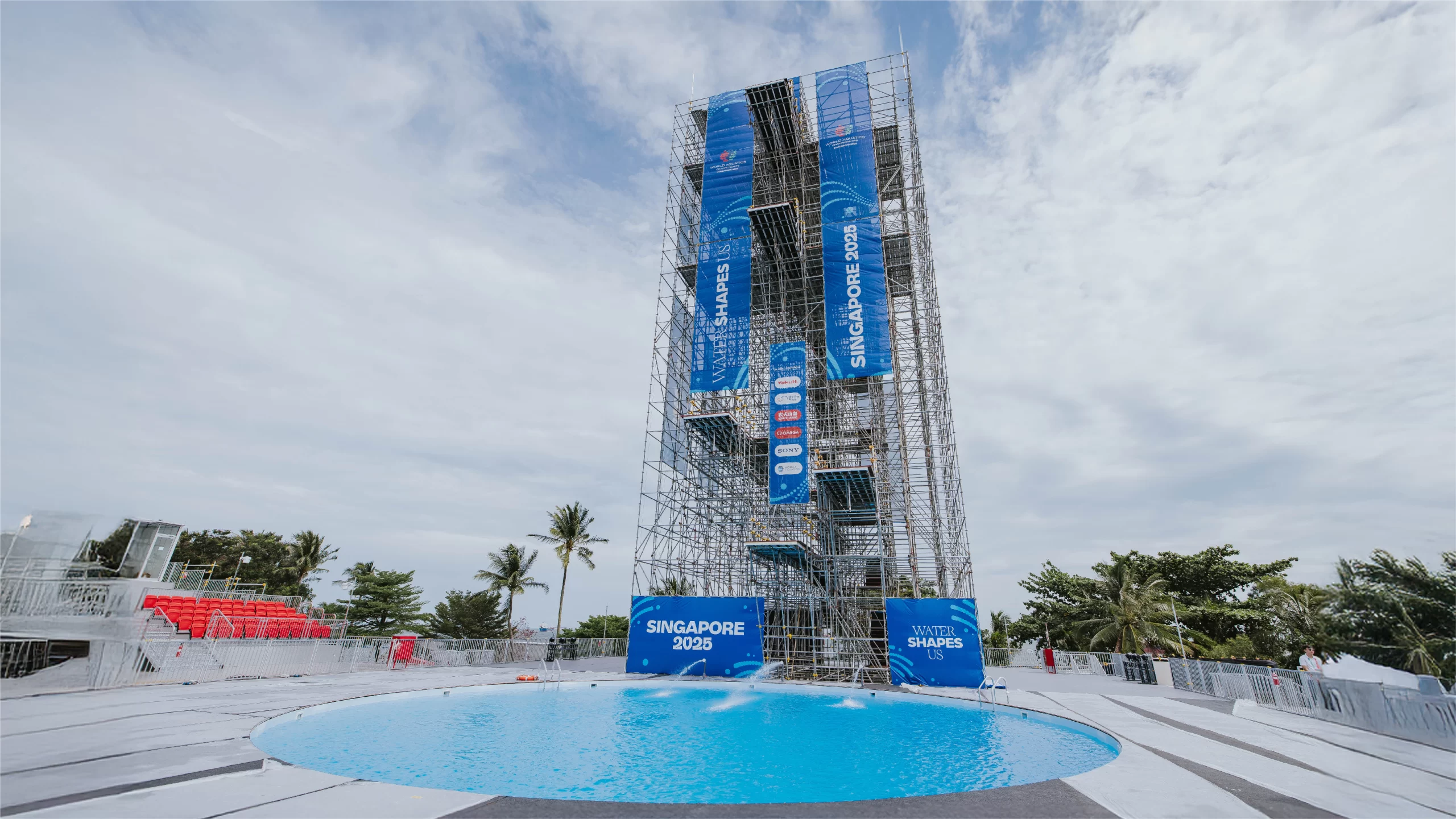 World Aquatics Championships 2025 Sentosa Singapore High Dive Tower